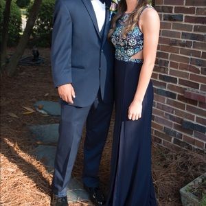 Blue Jovani Prom Dress